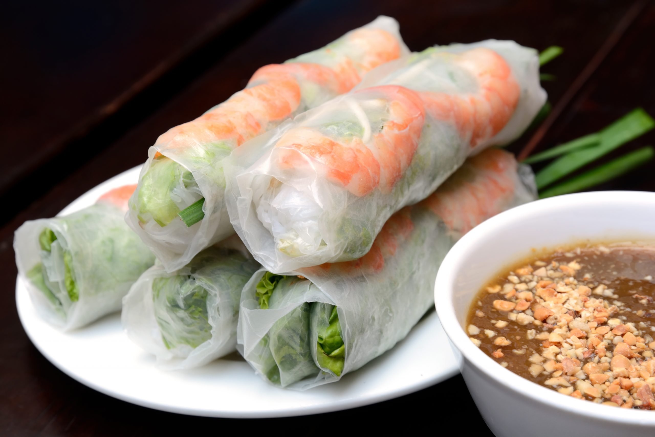 Try Fresh Spring Rolls During The During Your Bicycle Tour And Cooking Class Experience