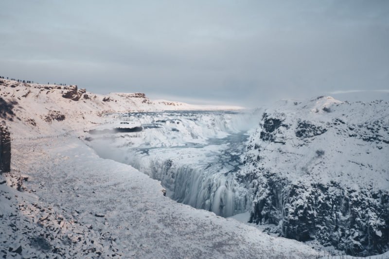 Discover The Beautiful Gullfoss Waterfall During The Golden Circle Small Group Tour