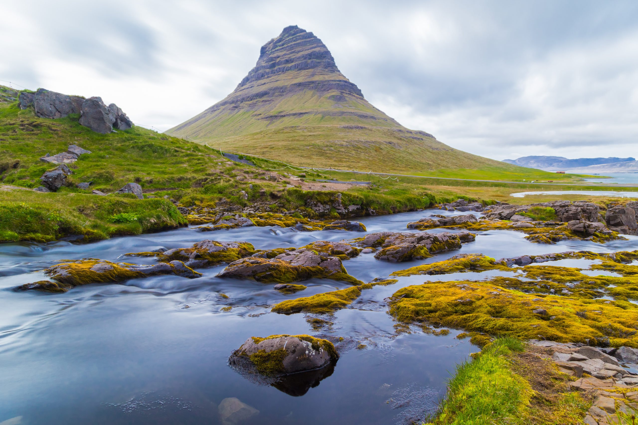 Discover The Freestanding Mt. Kirkjufell Or Church Mountain