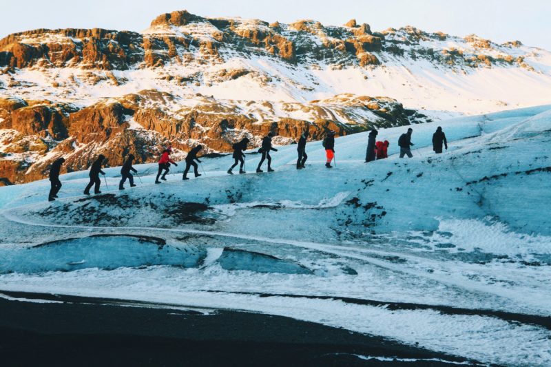 Experience A Glacier Walk On The Solheimajokull Glacier During The Southern Iceland Day Tour