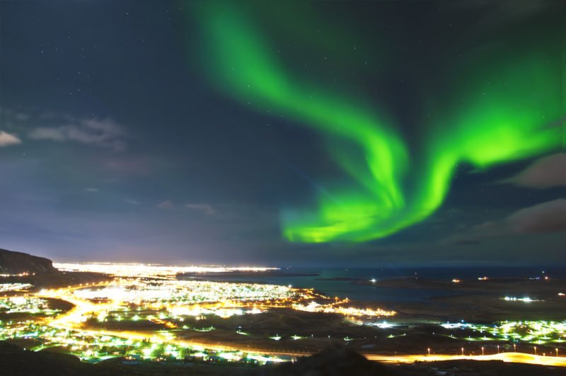 Experience The Aurora Lights Near Reykjavik On The Northern Lights Small Group Tour (1)