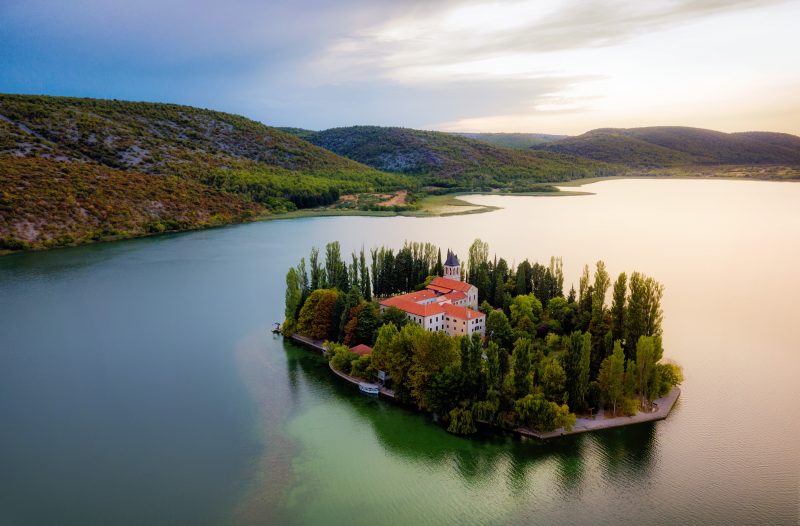See The Visovac During The Krka National Park And Sibenik Day Tour From Split