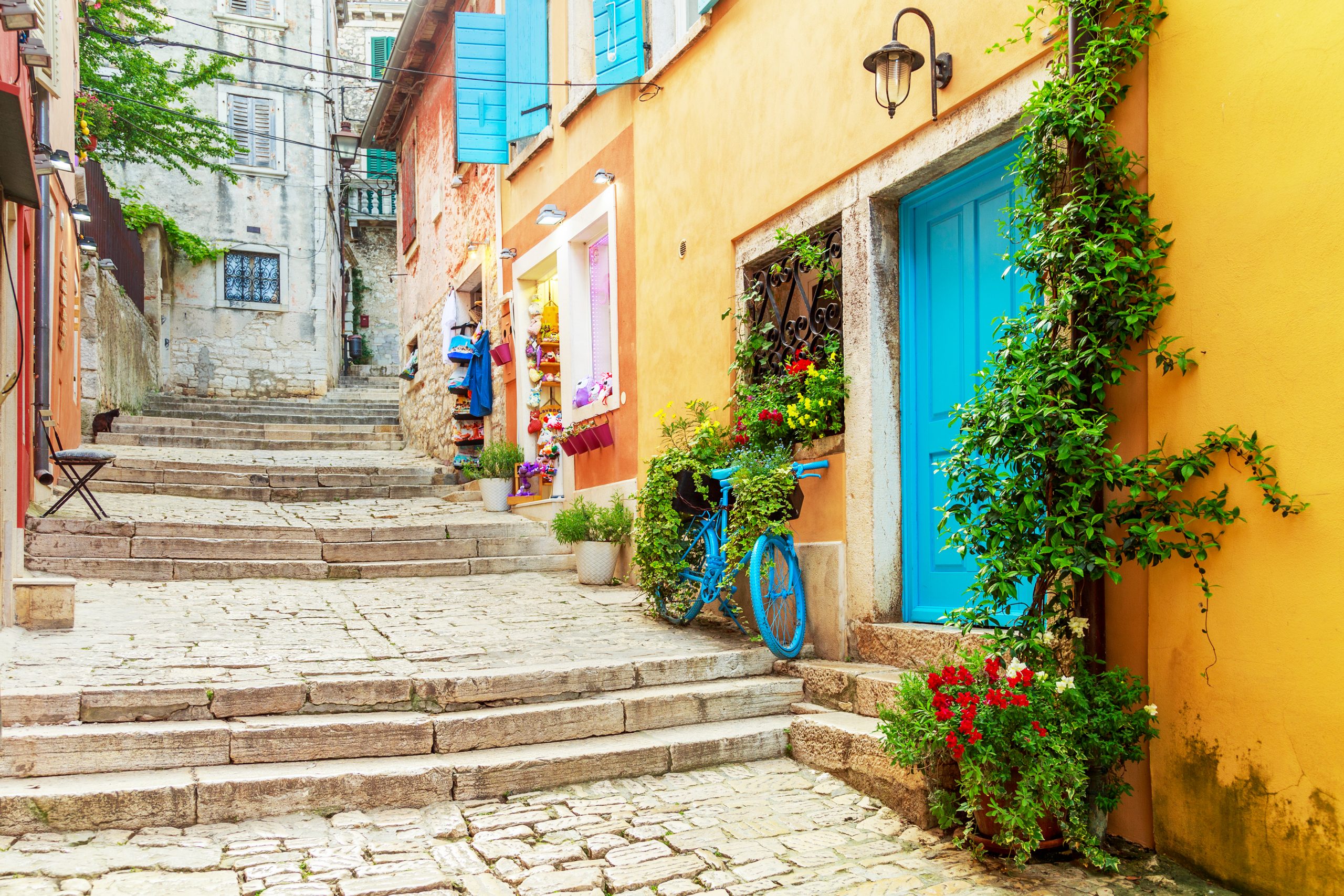 Stroll Through The Beautiful Streets Of Rovinj During The Istria Day Tour From Zagreb