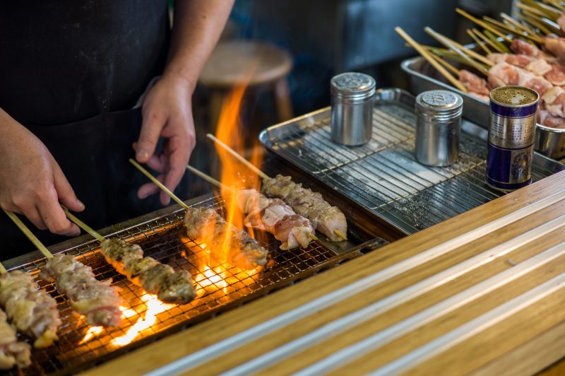 Taste The Delicious Yakitori On Your Osaka Market Tour And Cooking Class