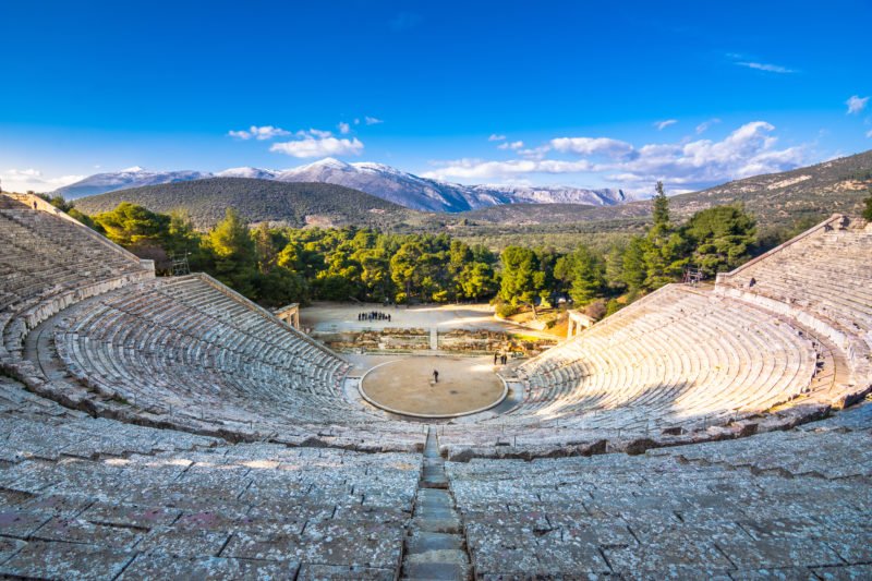 Discover The Marvelous Theater Of Epidaurus On The On The Greece 4 Day Tour Package From Athens