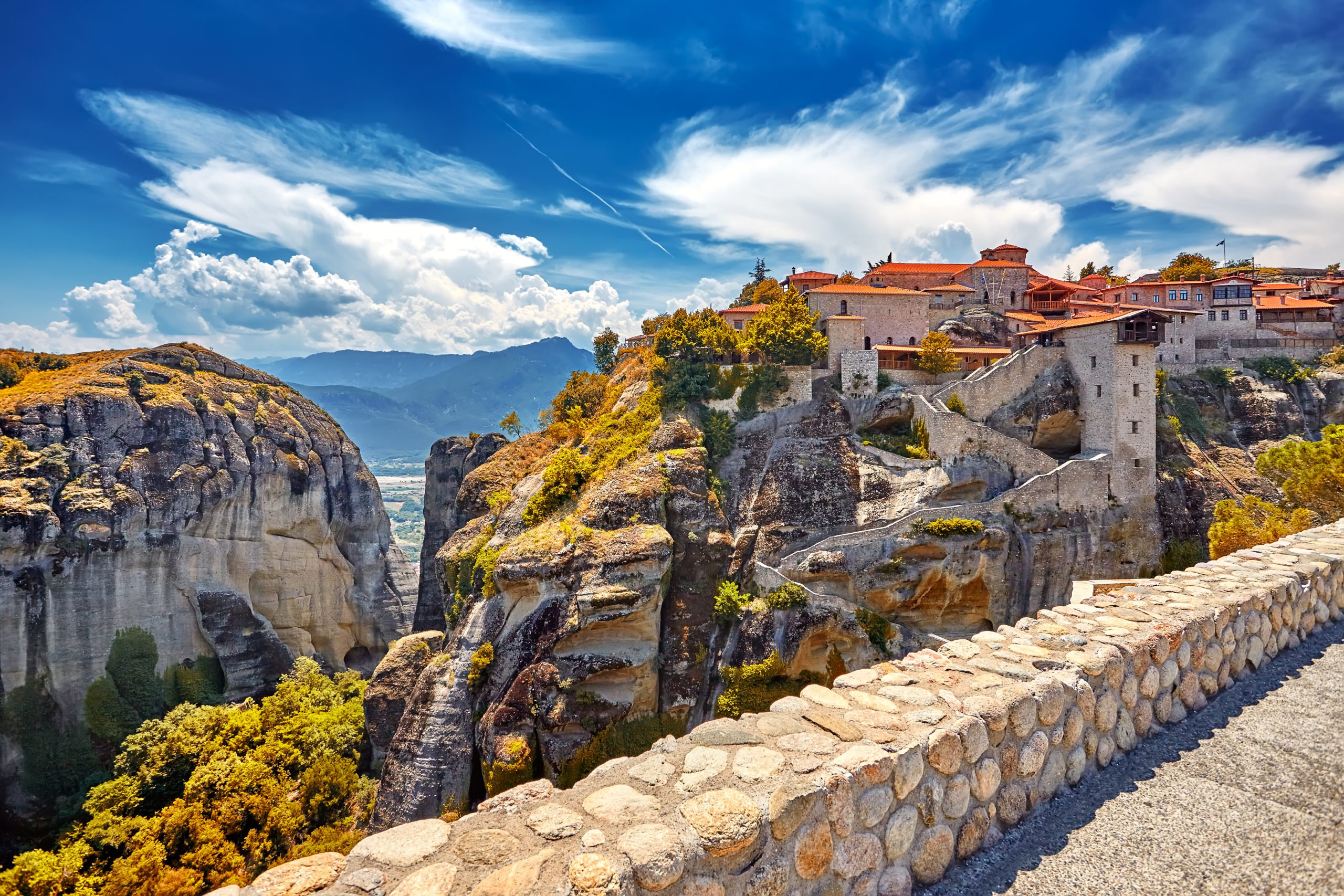 Don't Miss A Visit Of The Great Monastery Of Varlaam On The Meteora Tour From Athens Or Thessaloniki By Train