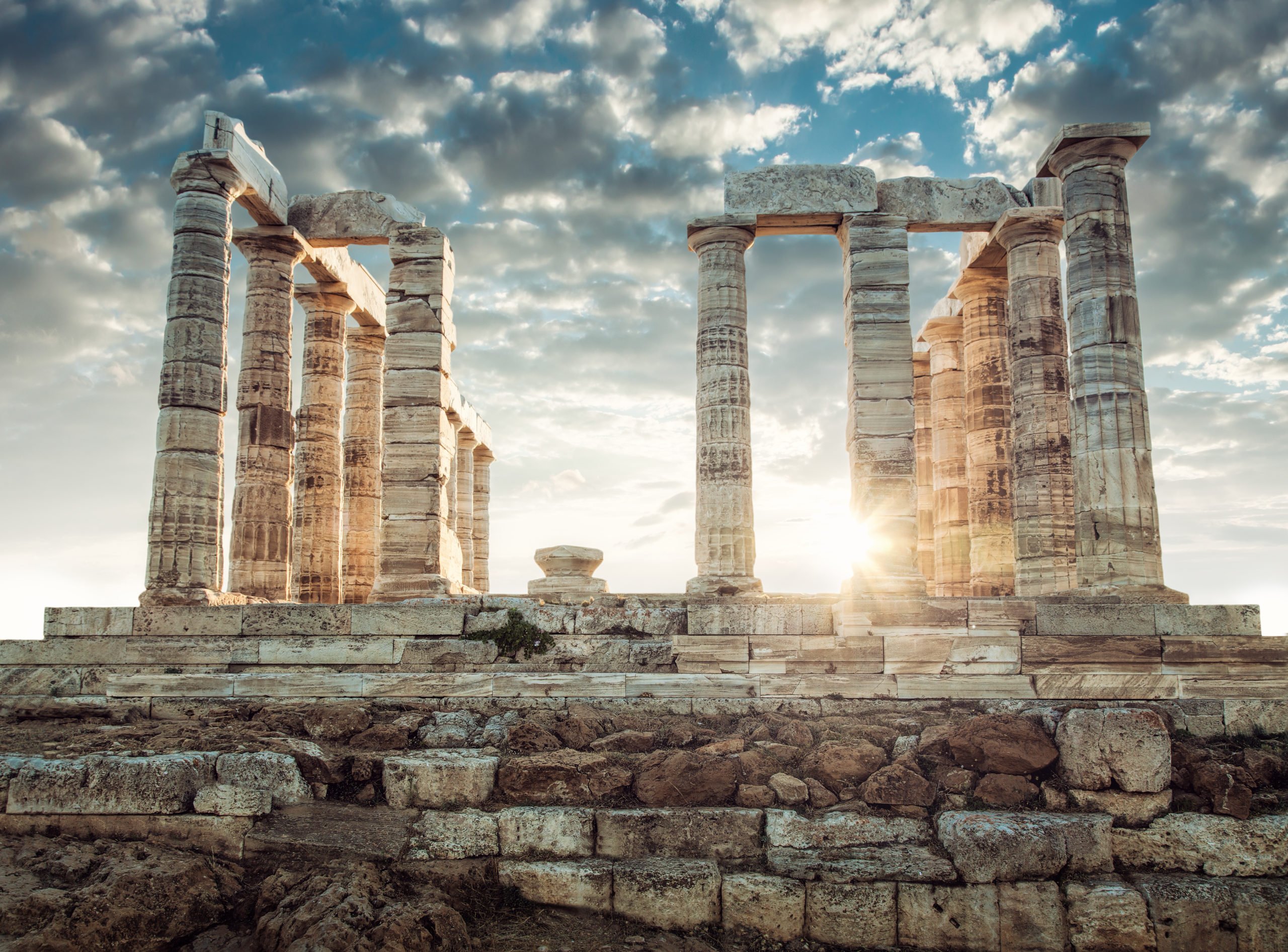 Explore The Temple Of Poseidon At Cape Sounio On The Sunset Cape Sounio Tour From Athens