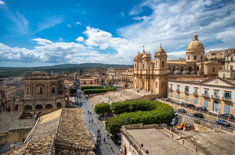 Stroll Trough The Beautiful City Of Noto On The Taste Of Sicily 8 Day Package Tour