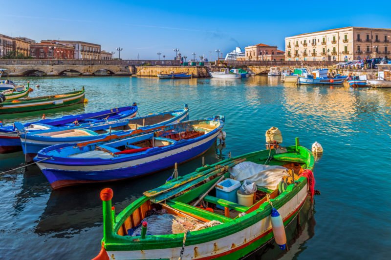 Visit The Ortigia Island , The Old City Of Syracuse On The Taste Of Sicily 8 Day Tour