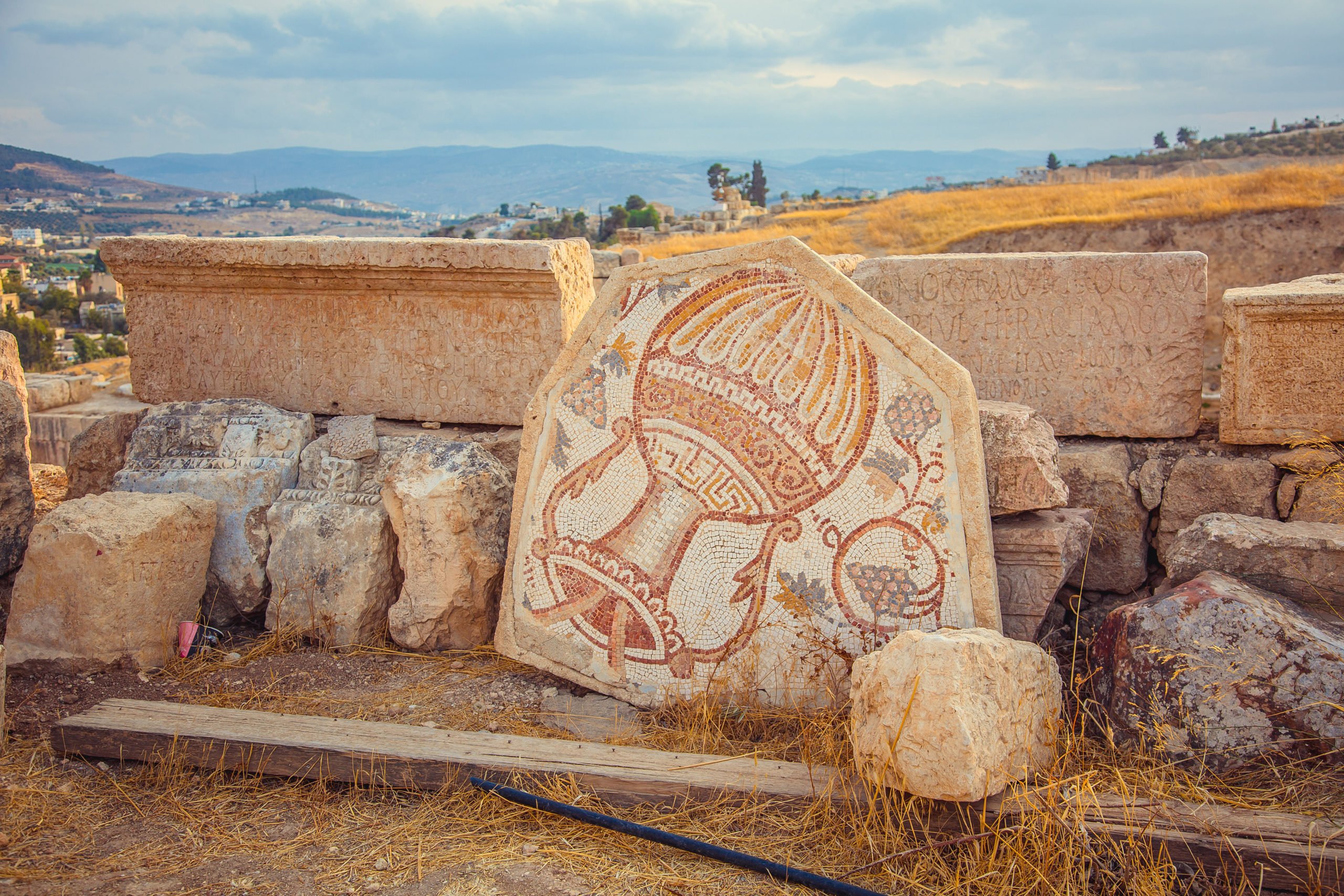 Admire The Roman Mosaics On The Highlights Of Jordan 4 Day Tour From Amman Or The Dead Sea