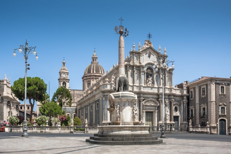 Admire The Beautiful Duomo Of Catania On The Catania City And Street Food Tasting Tour