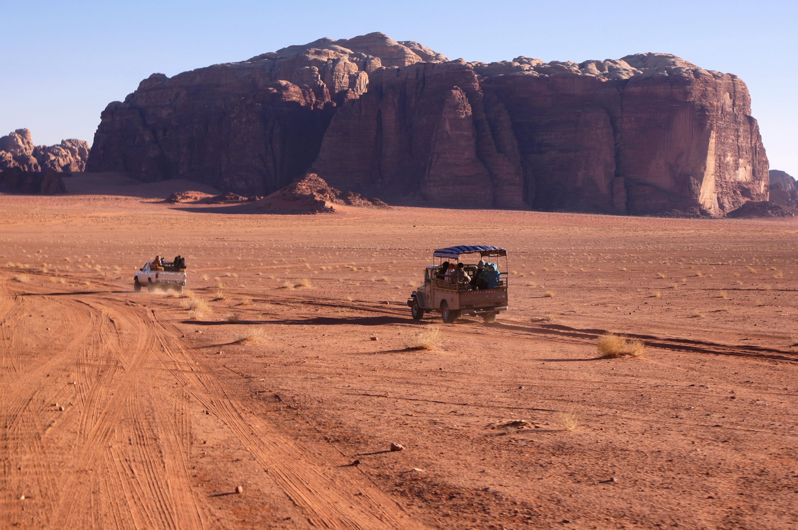 Discover Wadi Rum Desert On A Jeep Safari On The Petra And Wadi Rum 2 Day Tour From Aqaba