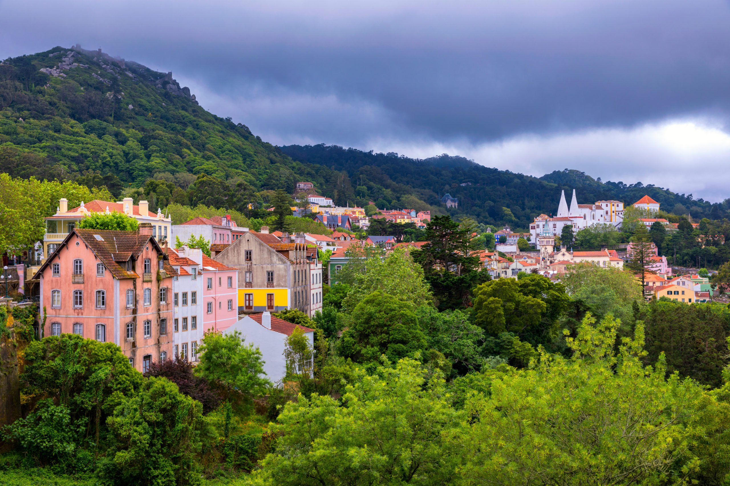 Discover The Unseco World Heritage Of Sintra On The Sintra, Pena Palace, Cascais & Estoril Half Day Tour From Lisbon