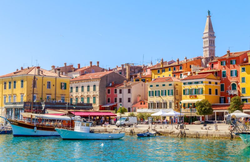 Discover The Port Cities Of The Istrian Riviera Such As Rovinj
