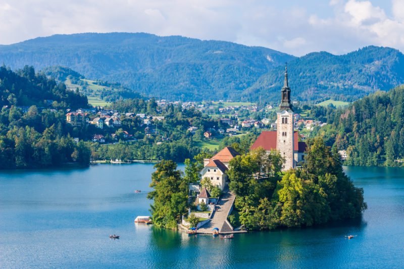 Enjoy The Beautiful Views Over Lake Bled