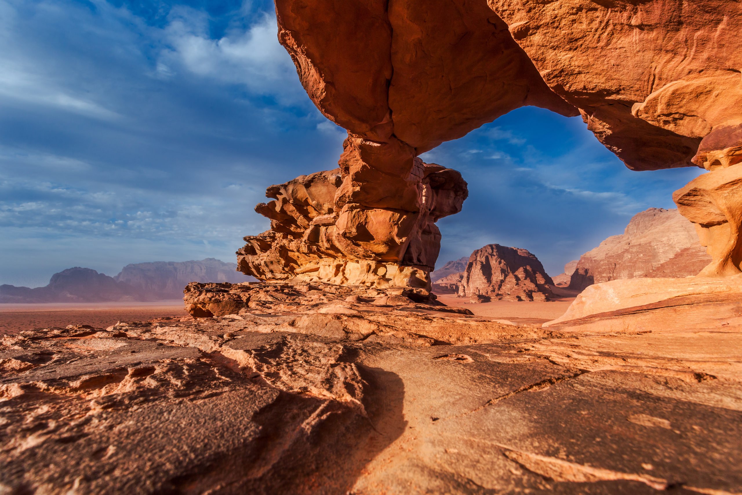 Experience The Beauty Of Wadi Rum Desert On The Petra And Wadi Rum 2 Day Tour From Aqaba