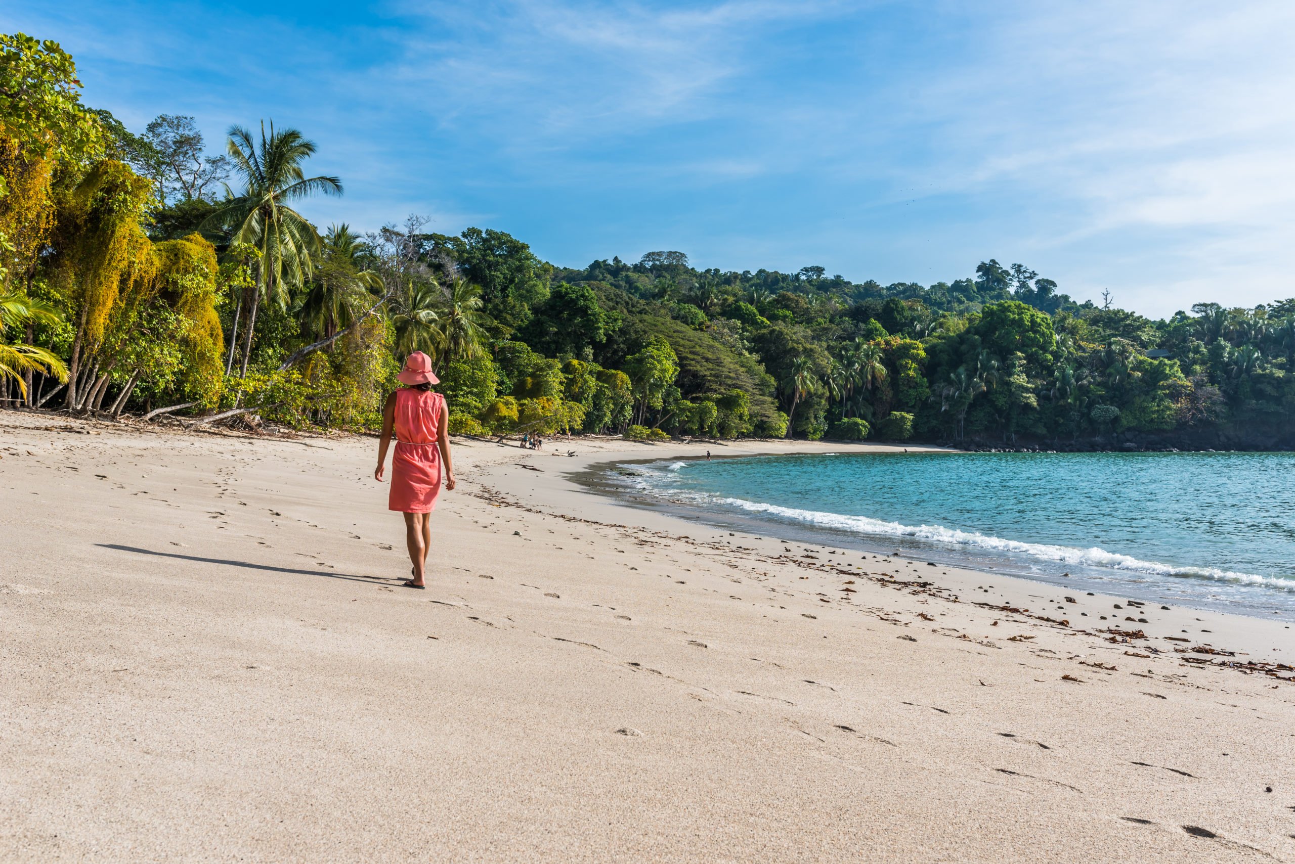 Take A Walk At The Beautiful Beaches Of Manuel Antonio On The Tortuguero, Arenal & Manuel Antonio 10 Day Adventure Package Tour