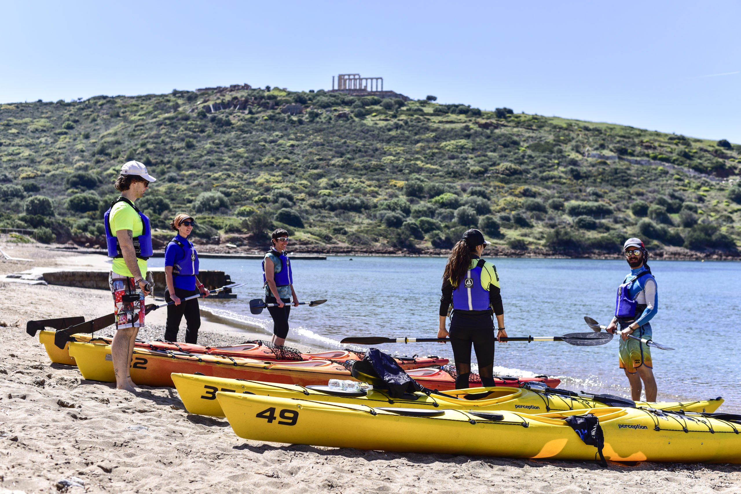 A Professional Instructor Will Introduce You To The Equipment On The Sea Kayak Tour From Athens_70