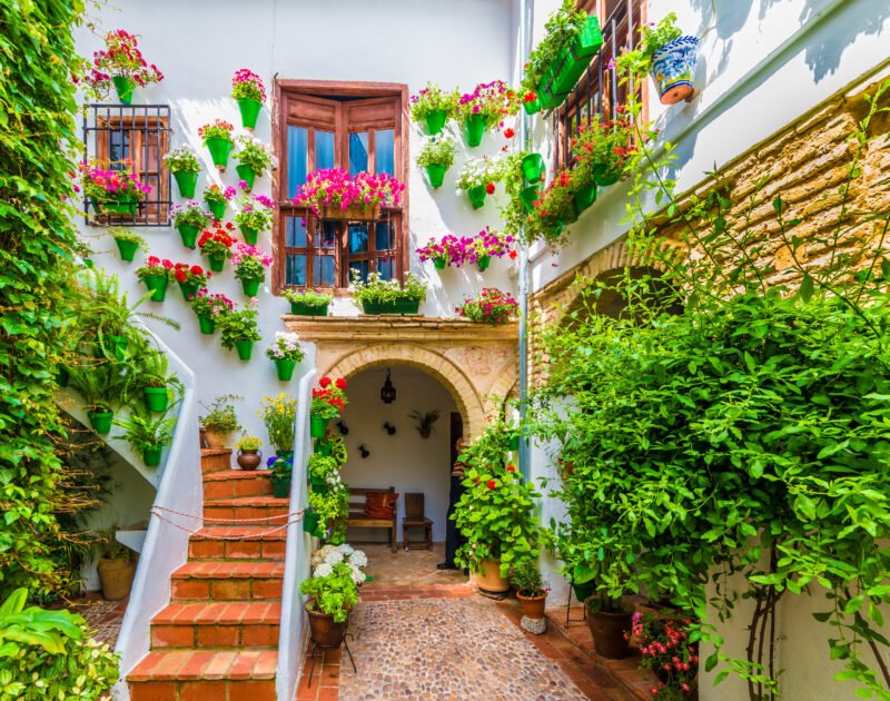 Admire The Traditional Flower Houses During The Cordoba Tour From Granada