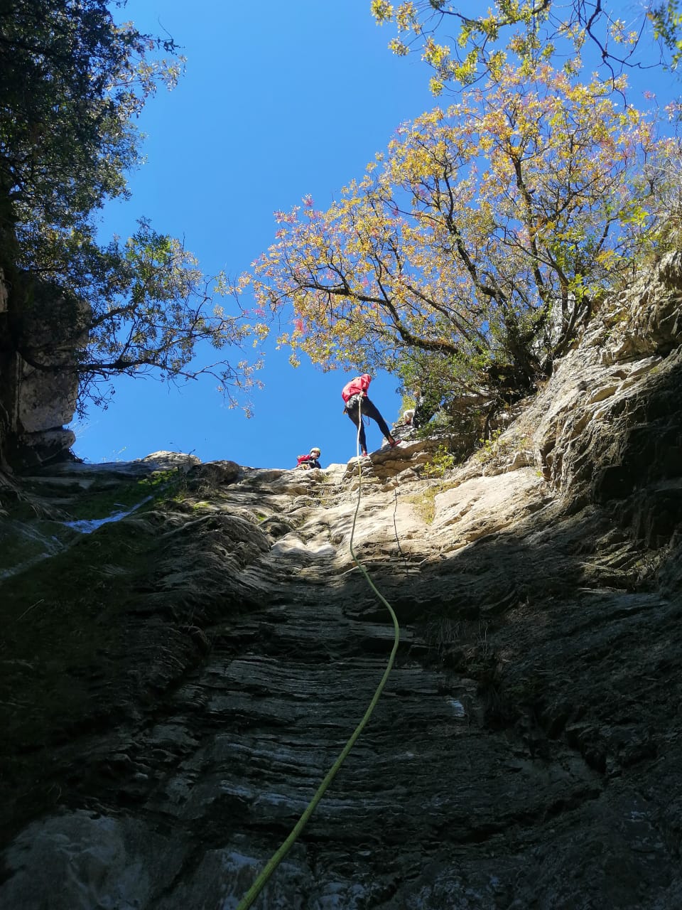 Enjoy The Abseiling During The The Canyoning Experience In Tzoumerka_71