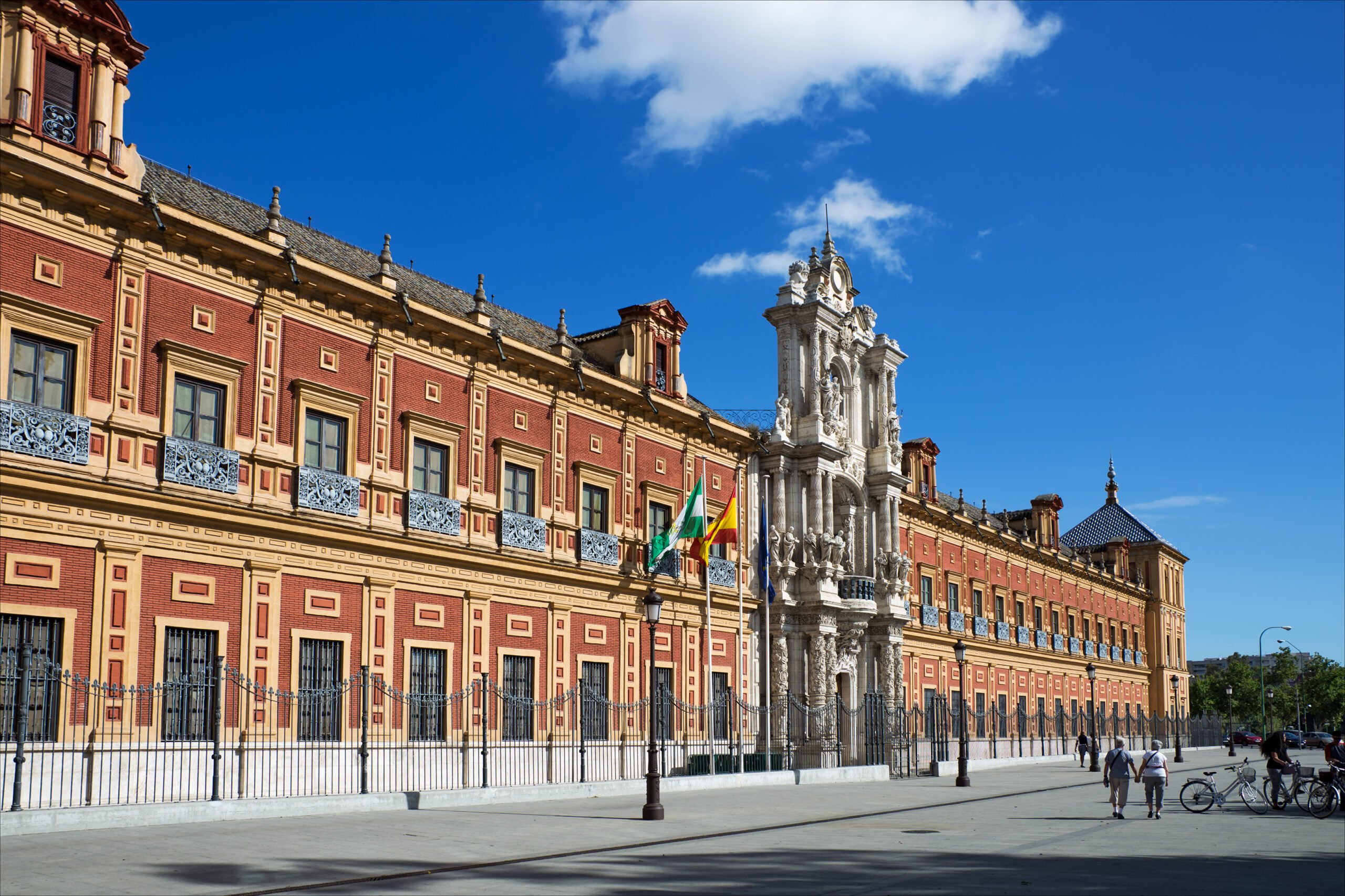 Stop At The Famous San Telmo Palace On The Insider Seville City Tour