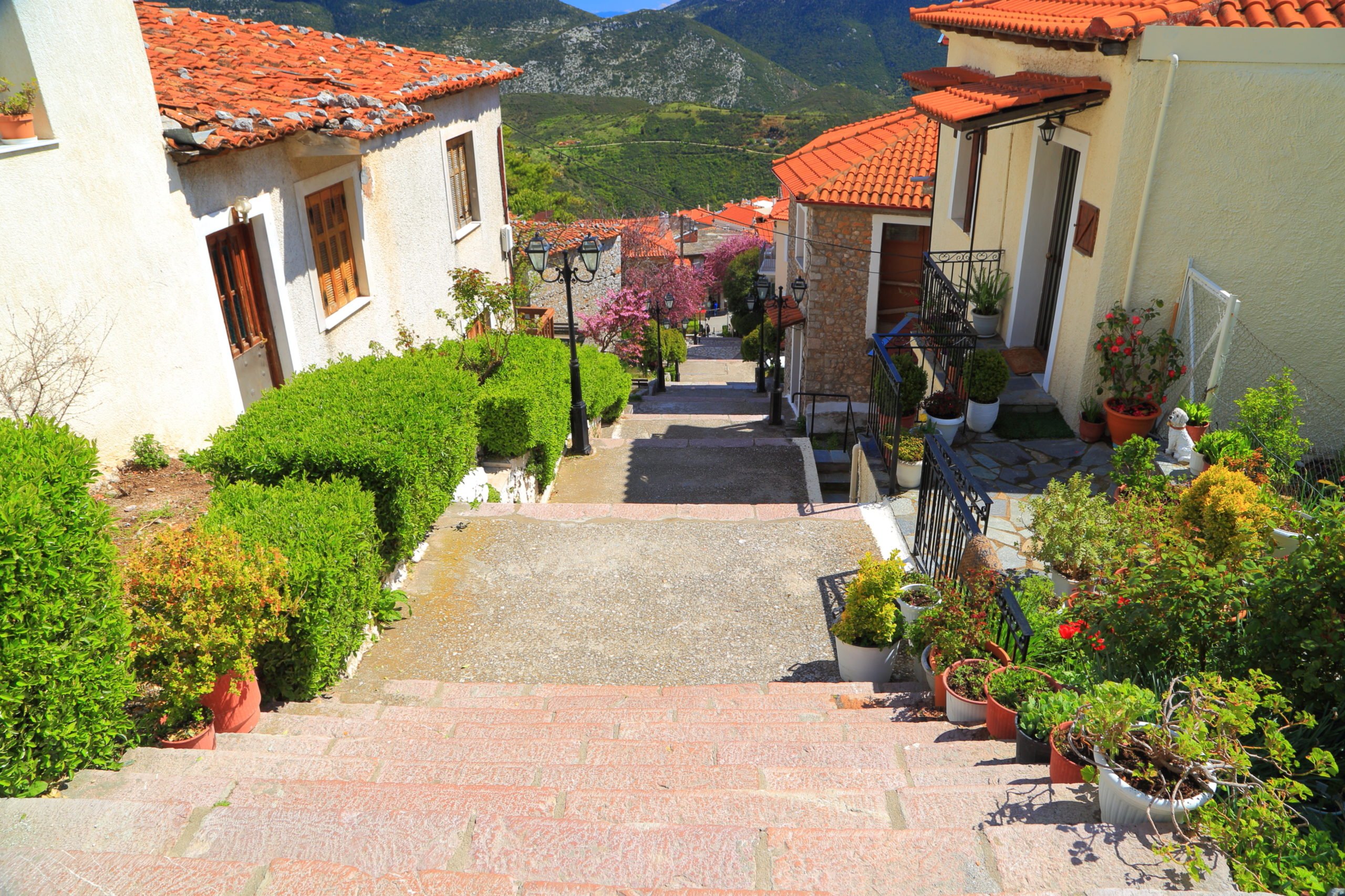 Stroll Through The Streets Of Arachora On The Delphi History And Hiking Tour From Athens