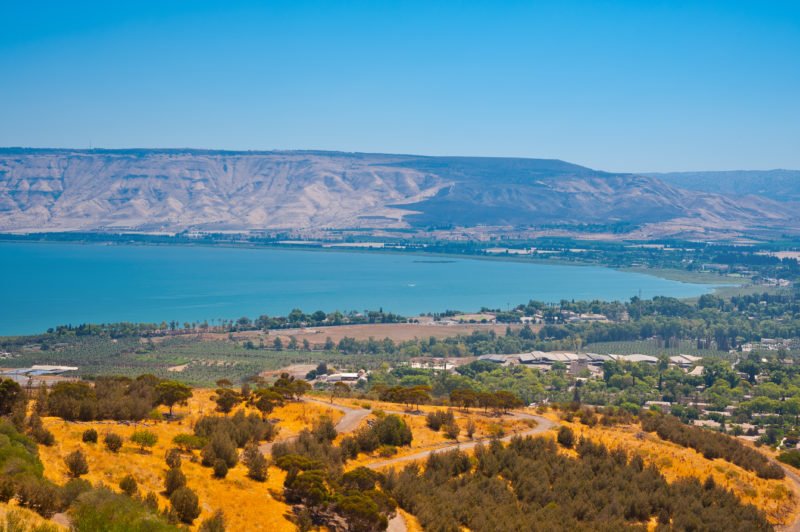 Take In The Views Over The Sea Of Galilee