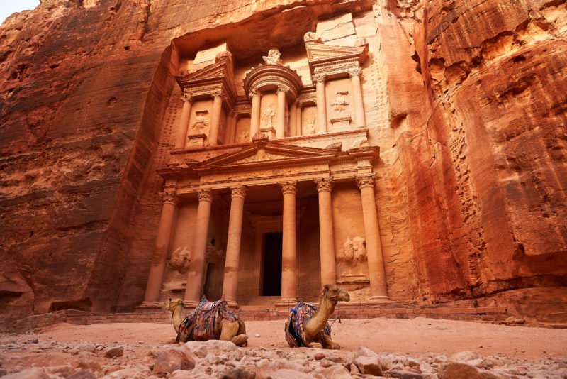 Visit The City Of Petra On The 10 Day Jordan, Dubai And Abu Dhabi Package Tour