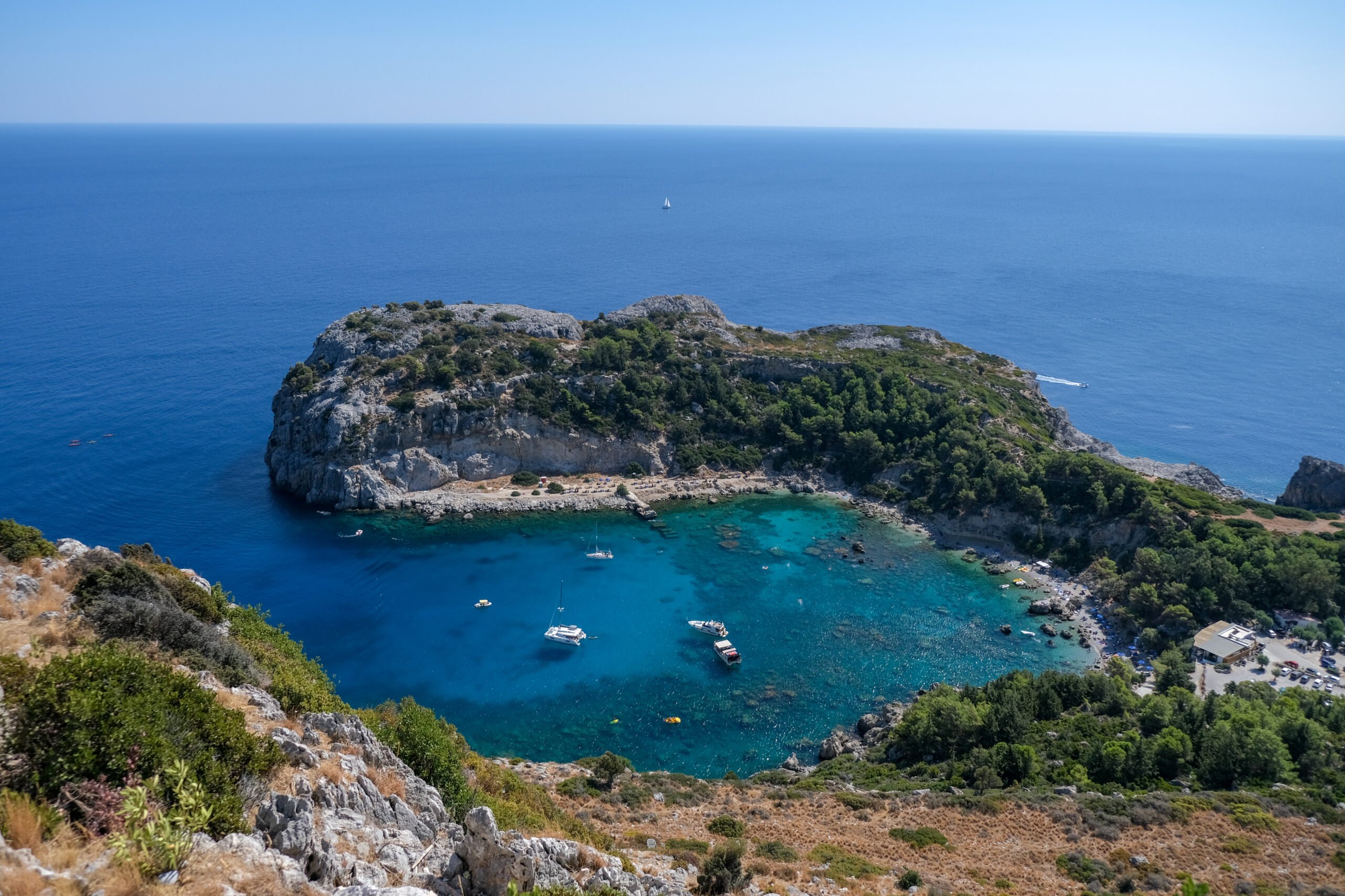 Enjoy Iconic Views Of The Surrounding Islands In Our 9 Day Island Hopping From Rhodes