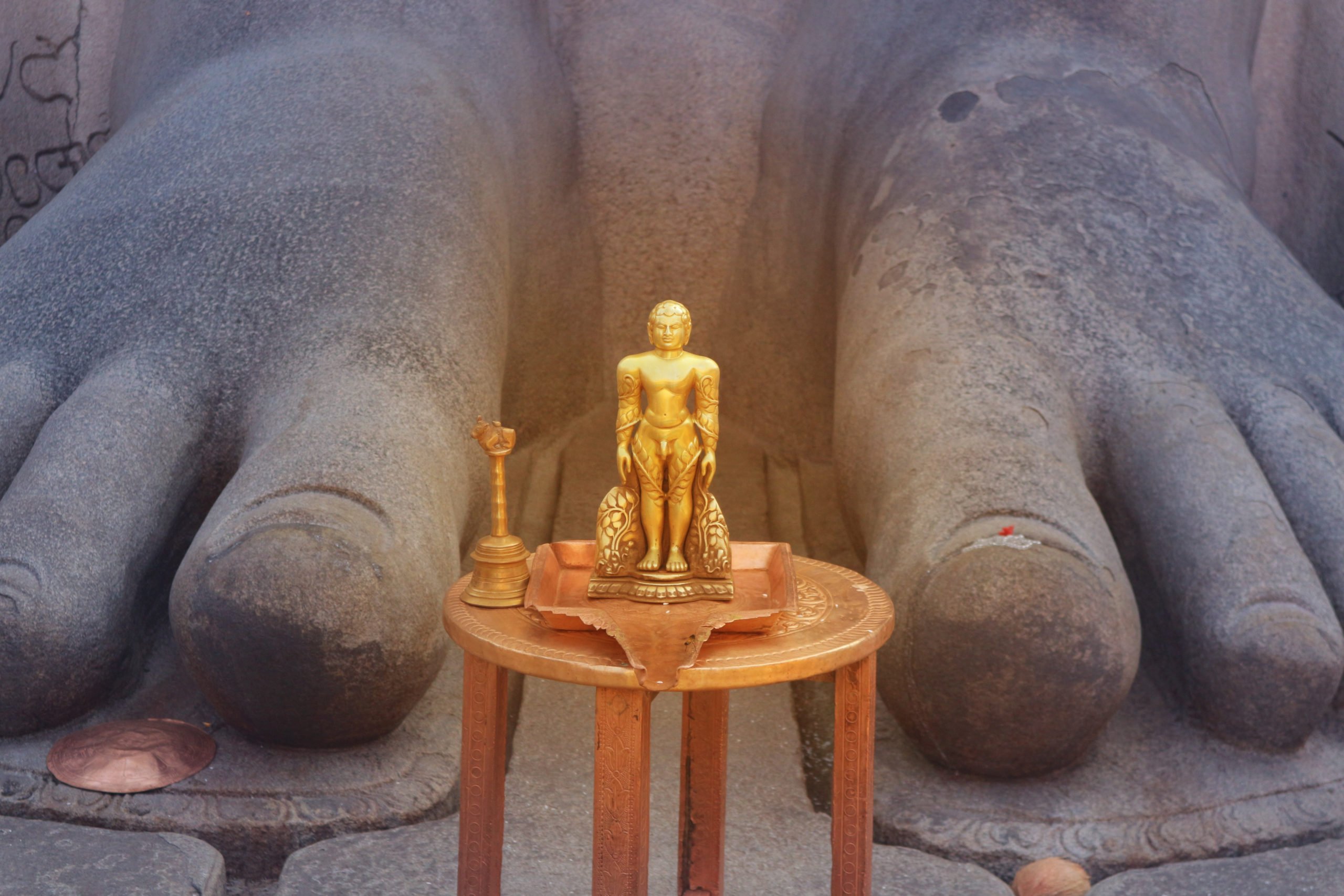 Get A Rare Glimpse Of Figurines Of The 24 Tirtankaras Of Jainism In Our Tour To The World's Tallest Monolithic Statue At Shravanabelagola