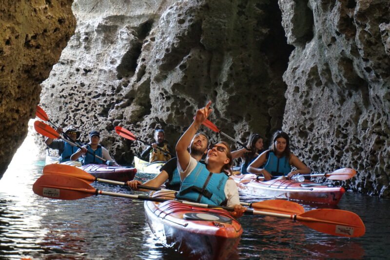 Kayaking Activity In Our 3 Day Getaway Rhodes Tour