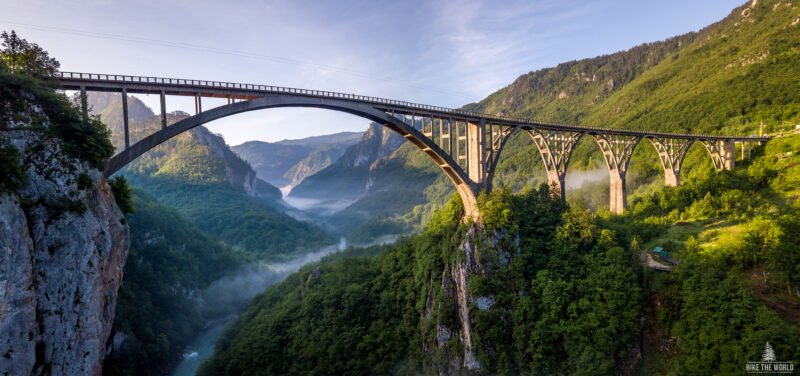 Discover Đurđevića Tara Bridge – The Highest In Europe When Built In 1940 In Our North Montenegro Tour