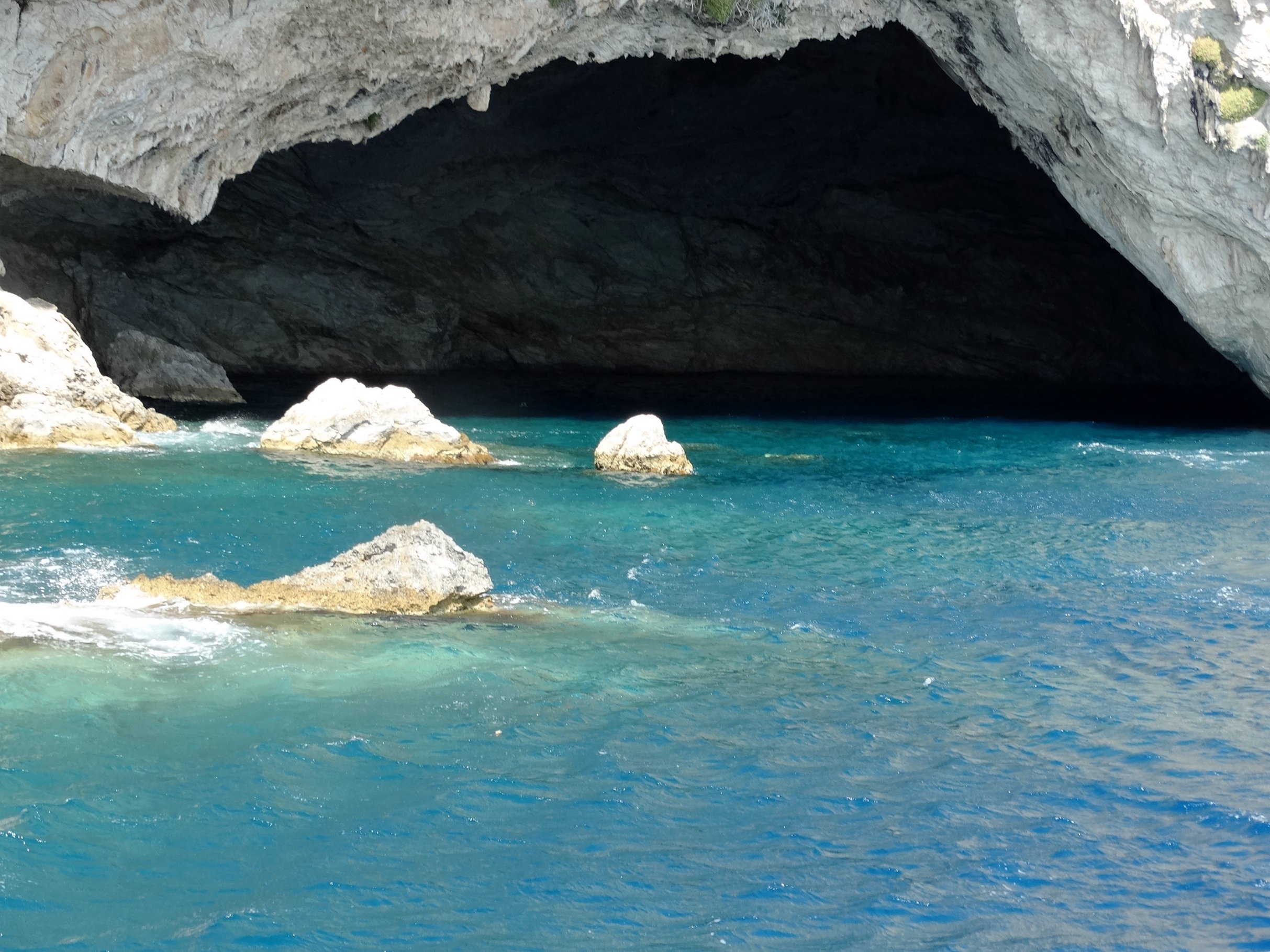 Explore The Famous Sea Caves During The Half Day Sea Kayak Tour From Poros (lefkada)