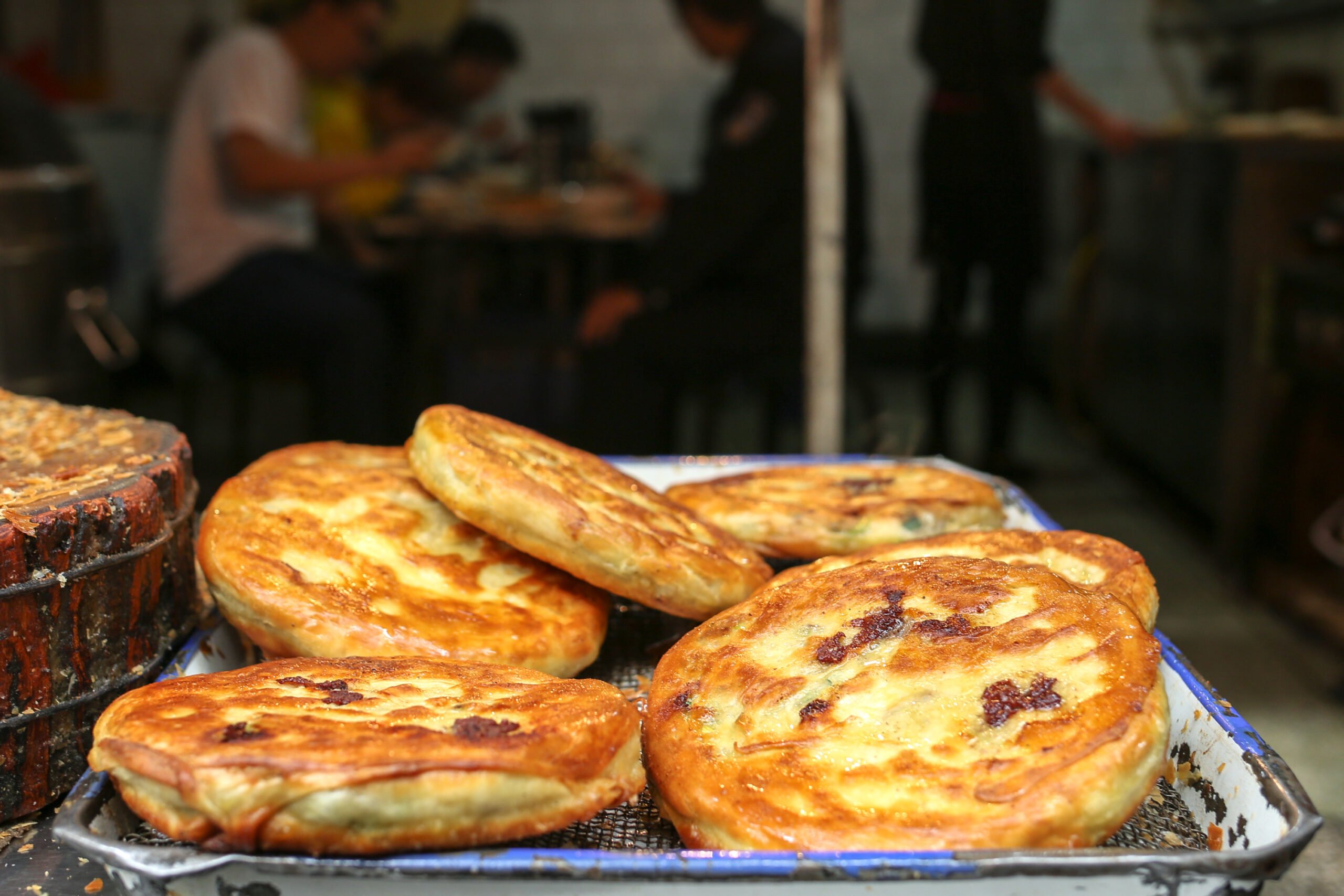 Taste Fried Beef Pancakes During Our Xian Morning Food & Market Tour