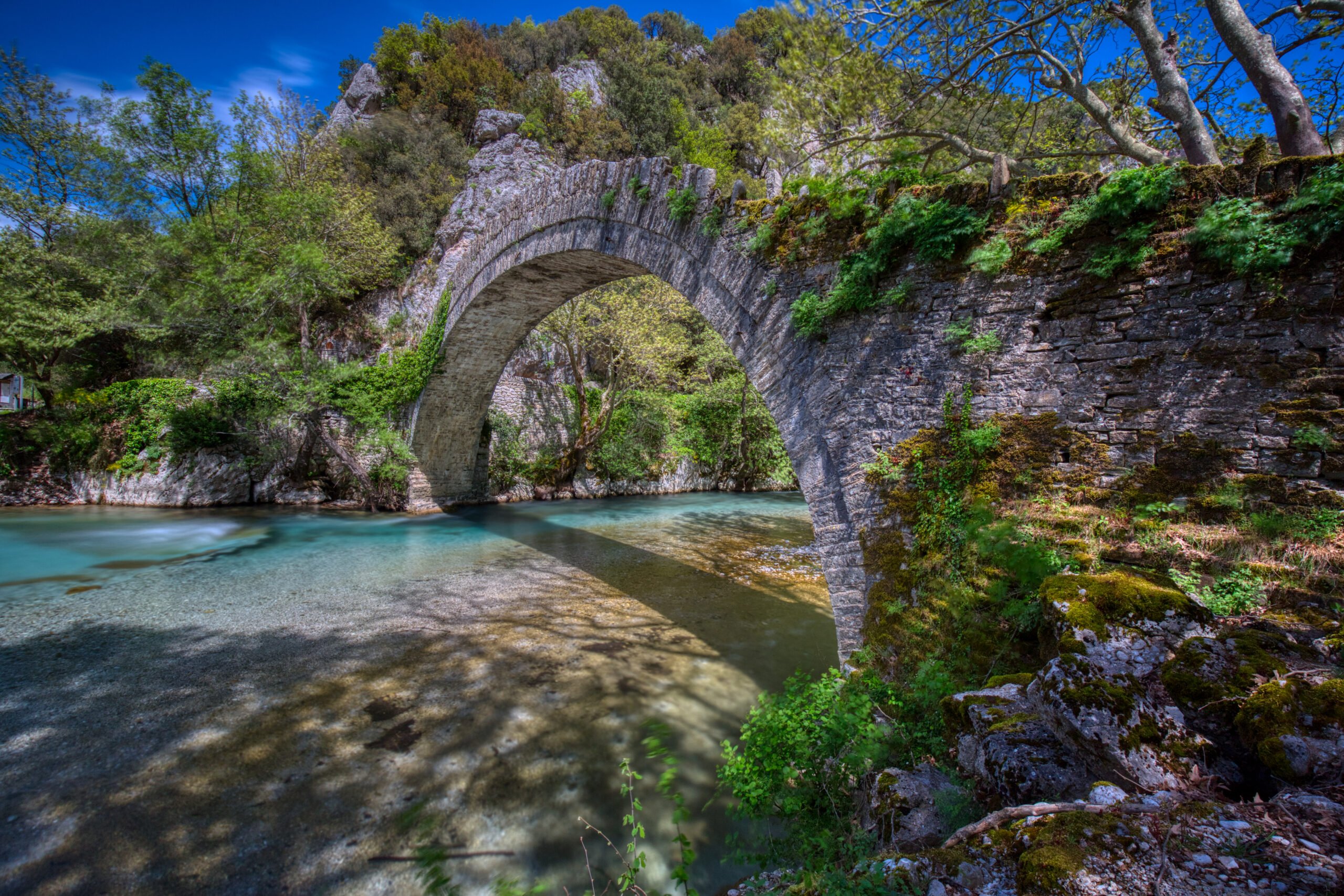 Admire The Famous Bridges Over The River On The Voidomatis Gorge Hiking Tour From Klidonia Village - Ioannina