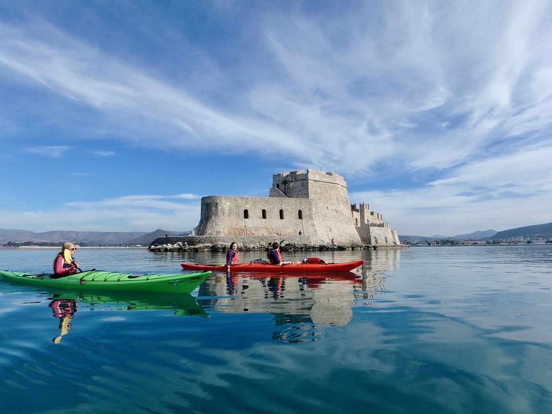 Discover Nafplio On Sea Kayak On The 6 Day Classic Greece Self- Driving Adventure Package Tour_70