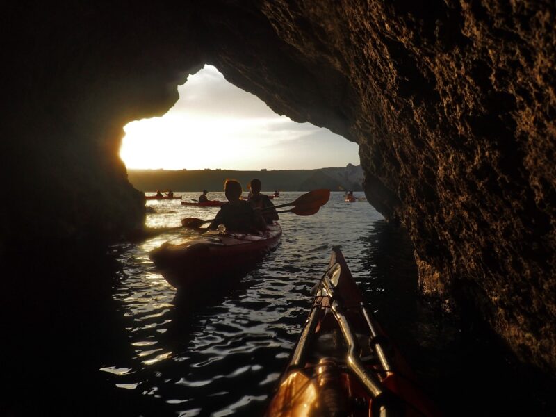 Discover The Sea Caves Near Santorini On The Sunset Sea Kayak & Snorkeling Tour In Santorini_92