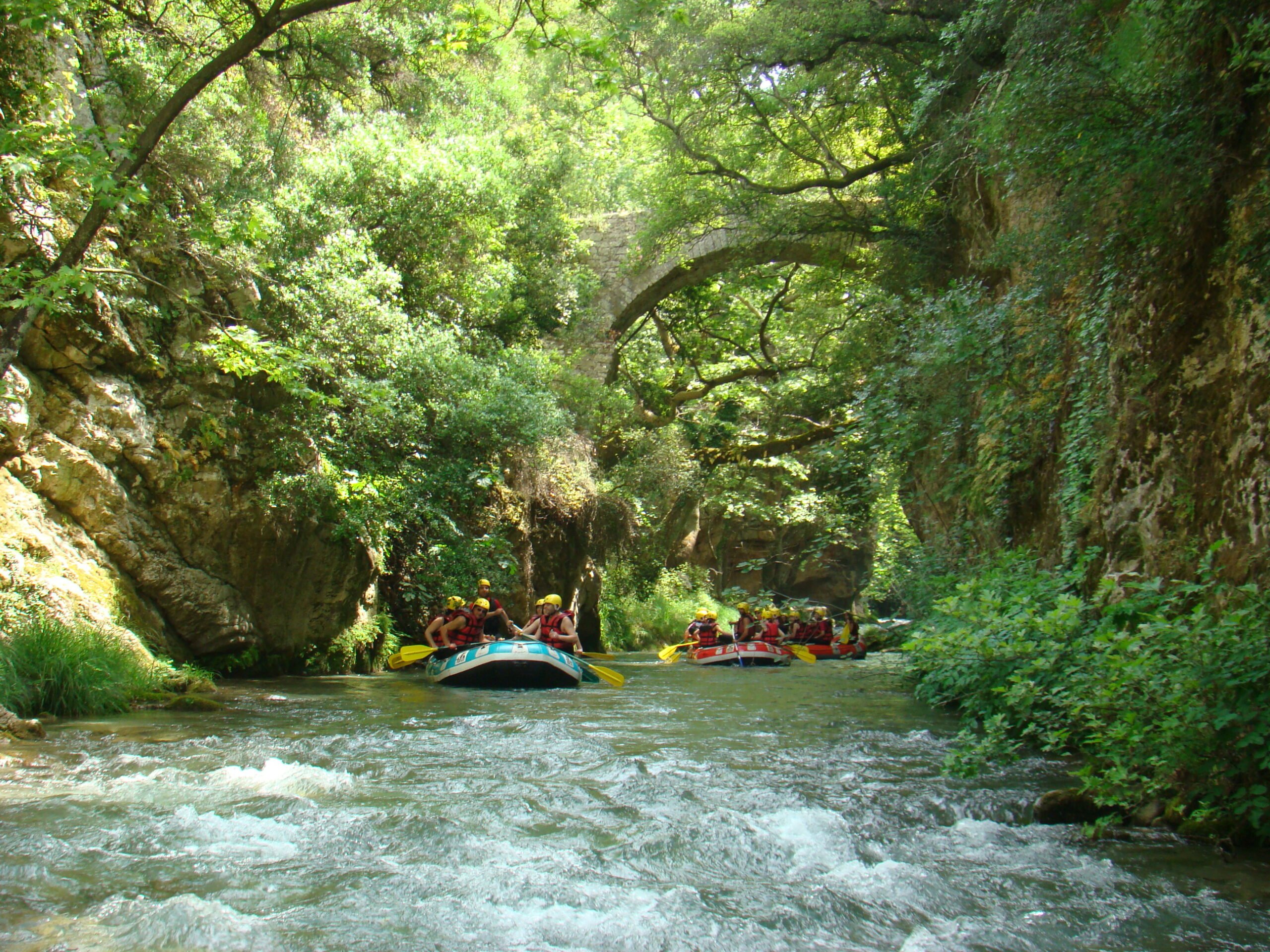 Discover The Beautiful Landscape On The Lousios River Rafting Tour From Vlachorraptis Village_99