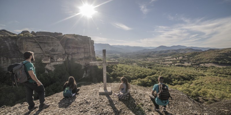 Don't Miss The Amazing Hiking Tour In Meteora On The 6 Day Classic Greece Self- Driving Adventure Package Tour_70