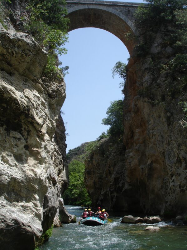 Pass The Bridges Along The River On The Lousios River Rafting Tour From Vlachorraptis Village_99