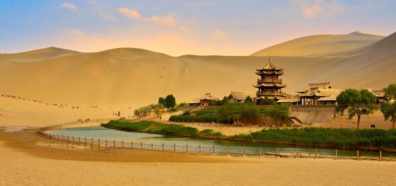 Discover Dunhuang Crescent Moon Spring In Our Best Of Silk Road 10 Day Package Tour