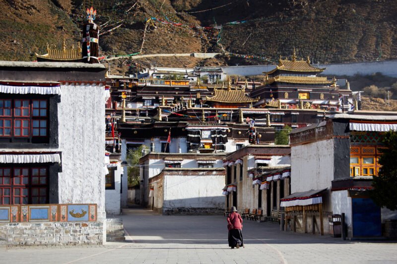 Walk Through Shigatse Old Street In Our 8 Day Of Classic Tibet Tour