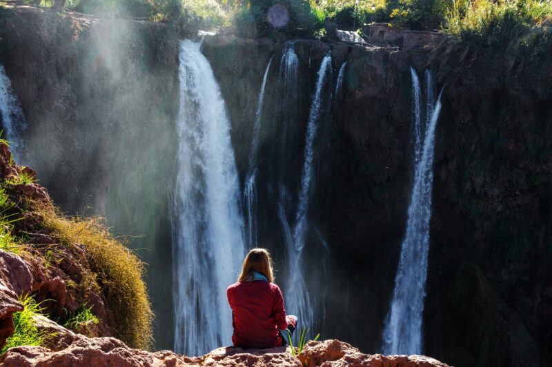 Admire The Beautiful Views Of The Waterfalls On The Ouzoud Waterfalls Tour From Marrakesh