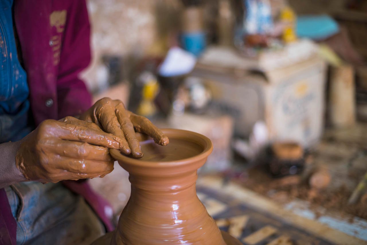 Start To Create Your Own Art On The Moroccan Pottery Class With A Local Artist In Marrakesh_102