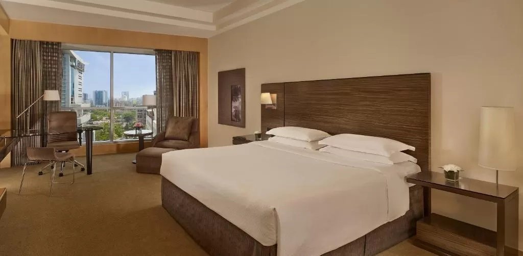 A room at Grand Hyatt Mumbai Hotel and Residences