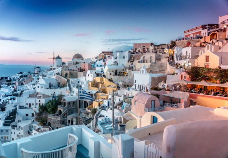 Visit Santorini On Our 10 Day Secrets Of Greek Food & Wine Tour Package