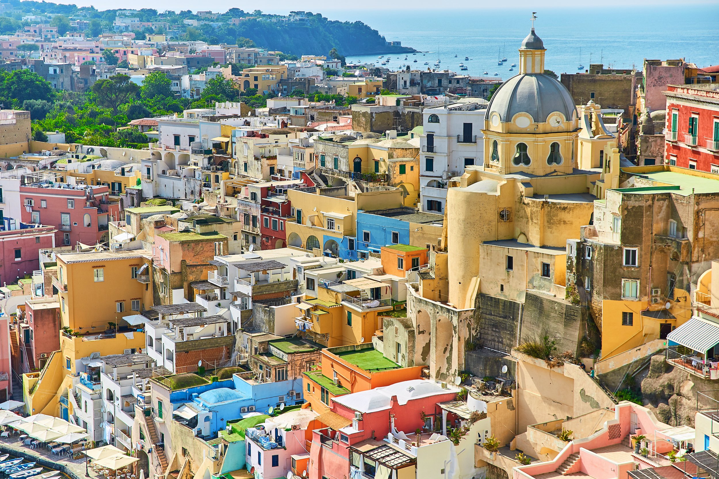 Ischia And Procida Private Boat Tour From Naples