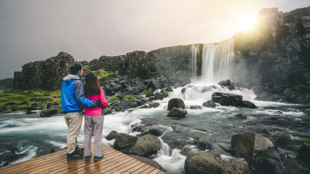 Beautiful Thingvellir national park